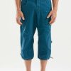 E9 Fuoco Flax 3/4 Deep-Bue Bermudas