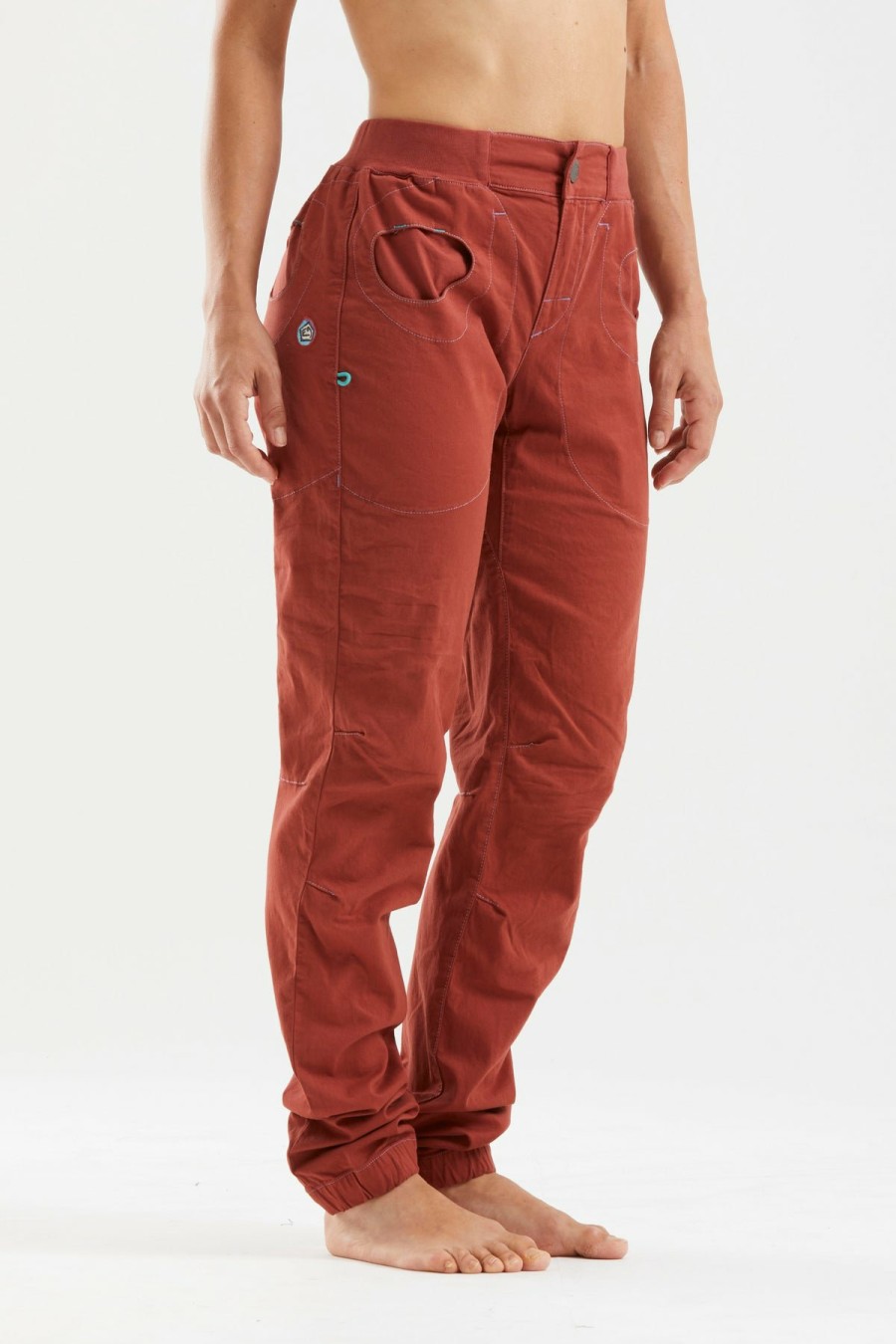 E9 Onda Flax Apple Pantalones