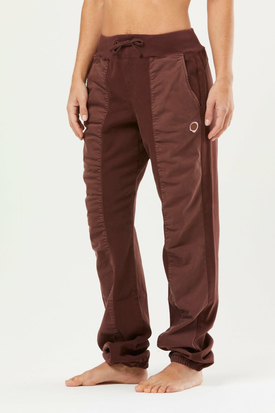 E9 Giorgia Plum Pantalones