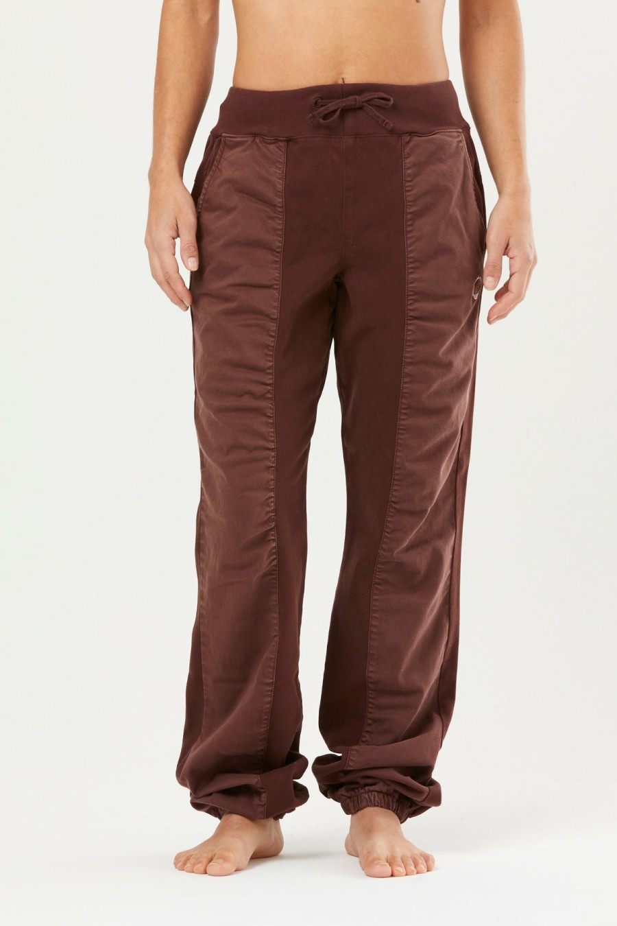 E9 Giorgia Plum Pantalones